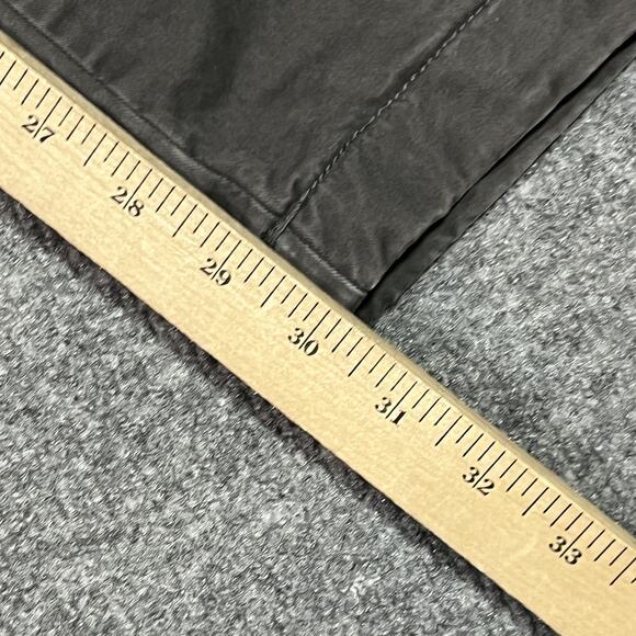 Eddie Bauer Pants Womens 0 Gray Legend Wash Boyfriend Flannel Lined Stretch - Picture 16 of 16